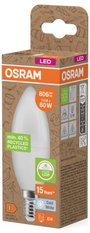 OSRAM 4058075832022 LED EEK F (A - G) E14 Gyertya forma 7.5 W = 60 W Semleges fehér (Ø x H) 39 mm x 4. bélyegkép