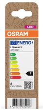 OSRAM 4058075832008 LED EEK F (A - G) E14 Gyertya forma 7.5 W = 60 W Melegfehér (Ø x H) 39 mm x 115 3. bélyegkép