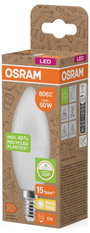 OSRAM 4058075832008 LED EEK F (A - G) E14 Gyertya forma 7.5 W = 60 W Melegfehér (Ø x H) 39 mm x 115 5. bélyegkép