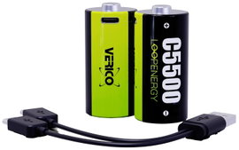 Babyakku Verico LoopEnergy Lítiumion 1.5 V 3700 mAh 2 db
