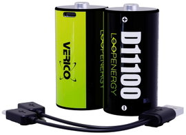 Verico LoopEnergy Góliátakku Lítiumion 7400 mAh 1.5 V 2 db
