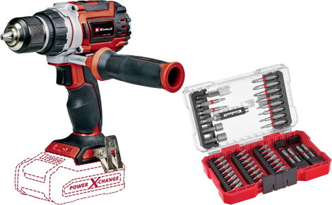 Einhell TP-CD 18/60 Li BL 2618460+2936798 Akkus fúrócsavarozó 18 V Lítiumion akku nélkül, töltő nélk