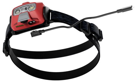 Ledlenser HF6R Core red LED Fejlámpa Akkuról üzemeltetett 800 lm 60 óra 502967 3. kép