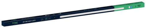 V-TAC LED csövek EEK: F (A - G) G13 Cső forma T8 18 W Hidegfehér (Ø x Ma) 28 mm x 1200 mm 1 db 2. kép