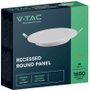 V-TAC 7865 LED-es beépíthető panel EEK: E (A - G) 18 W Semleges fehér Fehér 3. bélyegkép