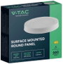 V-TAC VT-60006-RD 7872 LED-es ráépíthető lámpa EEK: E (A - G) 6 W Hidegfehér Fehér 3. bélyegkép
