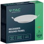 V-TAC 7861 LED-es beépíthető panel EEK: F (A - G) 12 W Melegfehér Fehér 3. bélyegkép