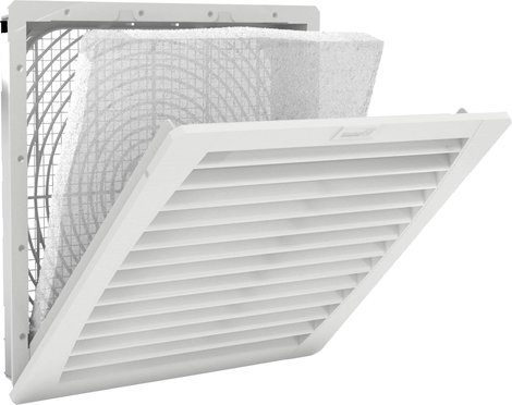 Pfannenberg PFA 60000 54 7035 Szűrőszellőző (Sz x Ma x Mé) 320 x 320 x 46 mm 1 db 4. kép