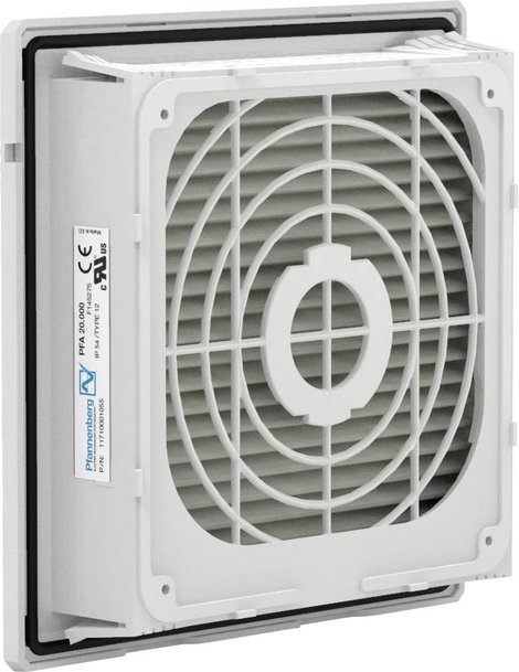 Pfannenberg PFA 20000 55 UV 7035 Szűrőszellőző (Sz x Ma x Mé) 145 x 145 x 31 mm 1 db 3. kép