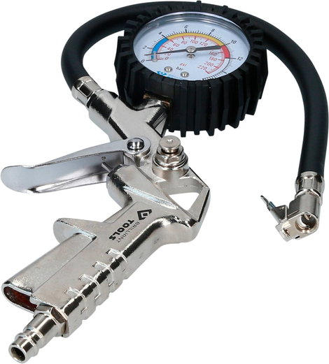 Gumiabroncs nyomásmérő, 0-16 bar Brilliant Tools BT691019 5. kép