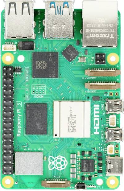 Raspberry Pi® 5 B 8 GB 4x 2,4 GHz, Raspberry Pi® RP-5B-8GB 2. kép