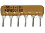 Bourns 4605X-101-103LF Ellenállás hálózat 10 kΩ THT SIP-5 0.2 W 1 db bélyegkép