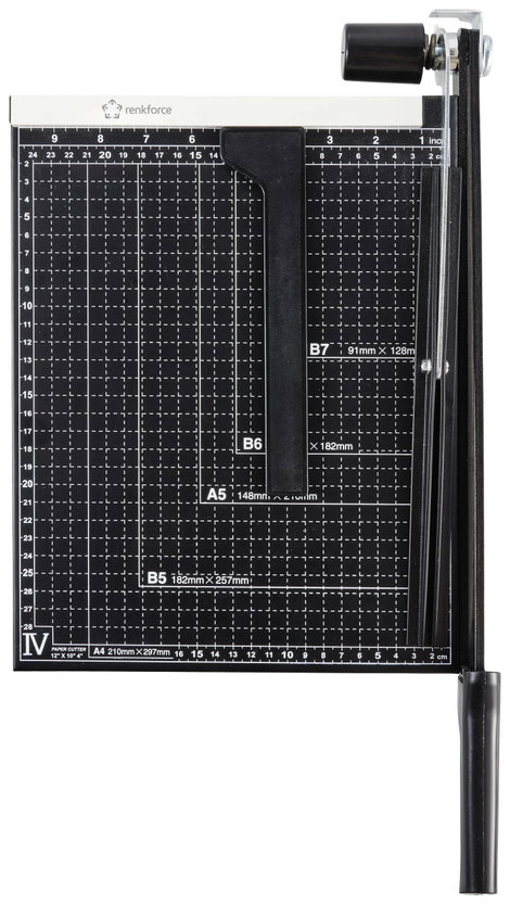 Renkforce RF-CUT-100 Karos vágó A4 Lapok száma vágásnál, max. (80 g/qm): 12 lap 3. kép