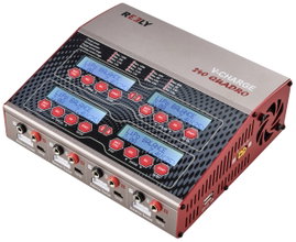 Reely V-Charge 240 Quadro Modell multifunkciós töltő 12 V, 230 V 12 A LiPolimer, Lítiumion, LiFePO, 