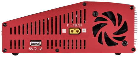 Reely V-Charge 240 Quadro Modell multifunkciós töltő 12 V, 230 V 12 A LiPolimer, Lítiumion, LiFePO, 5. kép