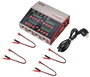 Reely V-Charge 240 Quadro Modell multifunkciós töltő 12 V, 230 V 12 A LiPolimer, Lítiumion, LiFePO, 7. bélyegkép