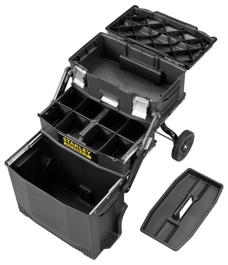 STANLEY Stanley 1-94-210 Gurulós bőrönd, tartalom nélkül (H x Sz x Ma) 549 x 413 x 733 mm 3. kép