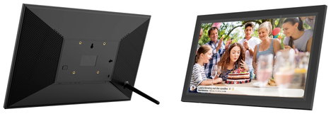 Denver PFF-1503B Black Digitális WiFi képkeret 39.6 cm 15.6 coll EEK: B (A - G) 1920 x 1080 Pixel 16 3. kép