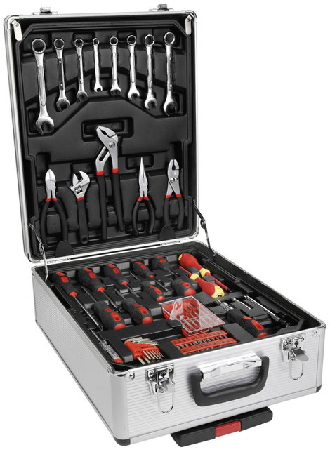 WorkPro WP1050 WP1050 Szerszámkészlet hordtáskában, görgőkkel 1050 részes 3. kép
