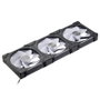 Phanteks D30 PWM Reverse Airflow D-RGB Számítógépház ventilátor (Sz x Ma x Mé) 140 x 30 x 140 mm bélyegkép