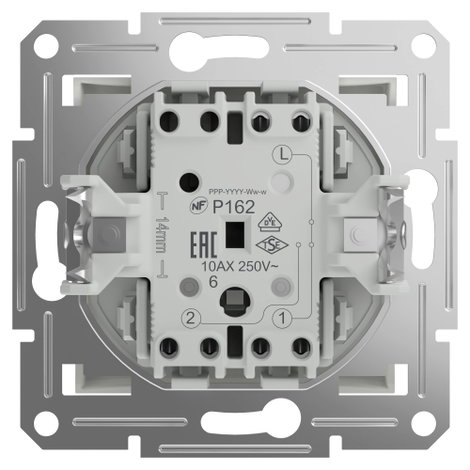 Schneider Electric ki-/váltókapcsoló Asfora Fehér (RAL 9003) EPH0470121D 3. kép