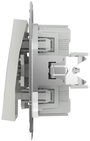 Schneider Electric ki-/váltókapcsoló Asfora Fehér (RAL 9003) EPH0470121D 7. bélyegkép