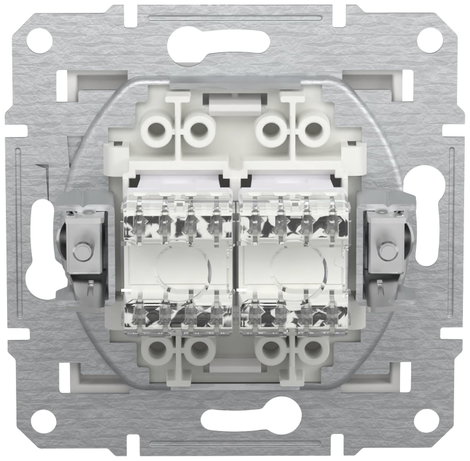 Schneider Electric RJ45 adatcsatlakozó Asfora Fehér (RAL 9003) EPH4870121D 24. kép
