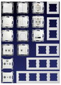 Schneider Electric RJ45 adatcsatlakozó Asfora Fehér (RAL 9003) EPH4870121D 25. bélyegkép