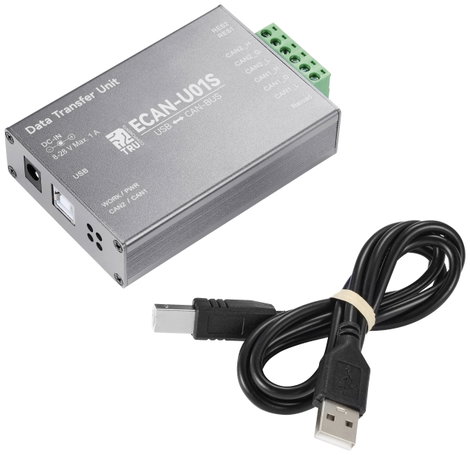 TRU COMPONENTS TC-11224920 TC-ECAN-U01S Can átalakító USB, CAN-Bus 8 V/DC, 28 V/DC 1 db 6. kép