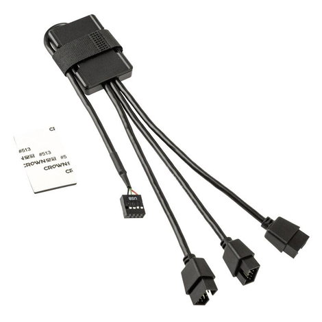 Lian Li PW-U2HB USB adapter Fekete 2. kép