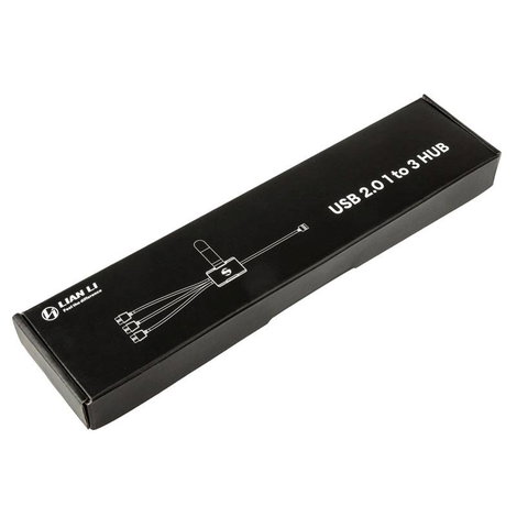 Lian Li PW-U2HB USB adapter Fekete 4. kép