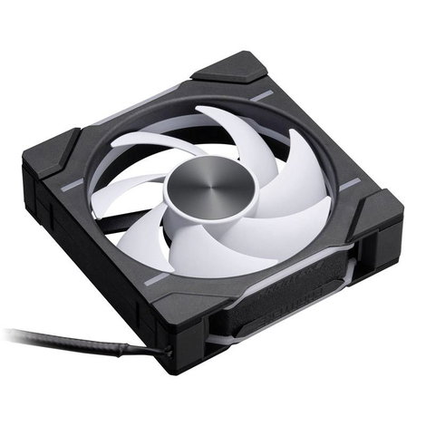 Phanteks D30 PWM Regular Airflow D-RGB Számítógépház ventilátor Fekete (Sz x Ma x Mé) 120 x 120 x 30 2. kép