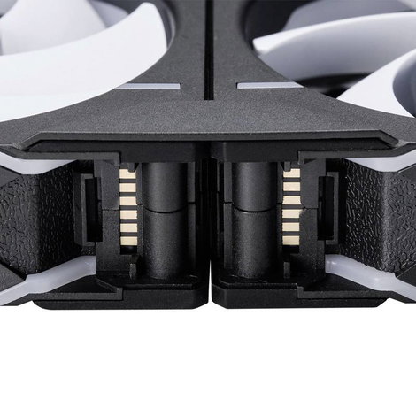 Phanteks D30 PWM Regular Airflow D-RGB Számítógépház ventilátor Fekete (Sz x Ma x Mé) 120 x 120 x 30 7. kép