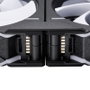 Phanteks D30 PWM Regular Airflow D-RGB Számítógépház ventilátor Fekete (Sz x Ma x Mé) 120 x 120 x 30 7. bélyegkép