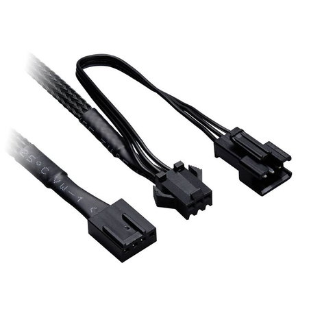 Phanteks D30 PWM Regular Airflow D-RGB Számítógépház ventilátor Fekete (Sz x Ma x Mé) 120 x 120 x 30 8. kép