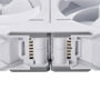 Phanteks D30 PWM Reverse Airflow D-RGB Számítógépház ventilátor Fehér (Sz x Ma x Mé) 120 x 120 x 30 7. bélyegkép