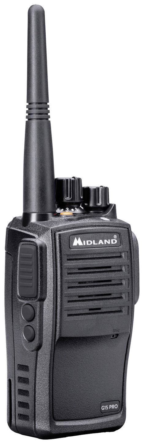 Midland G15 Pro PMR 2er Security-Koffer inkl. MA 31-M C1127.S2 PMR készülék 2 részes készlet 4. kép