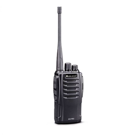 Midland G10 Pro PMR 2er Security-Koffer MA31 LK Pro C1107.S4 PMR készülék 2 részes készlet 5. kép