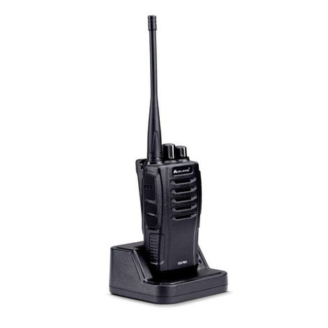 Midland G10 Pro PMR 2er Security-Koffer MA31 LK Pro C1107.S4 PMR készülék 2 részes készlet 6. kép