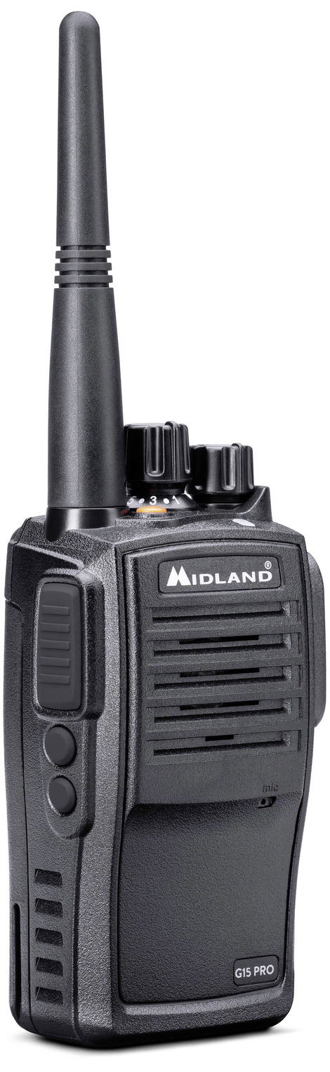 Midland G15 Pro PMR 4er Security-Koffer C1127.S4 PMR készülék 4 részes készlet 4. kép