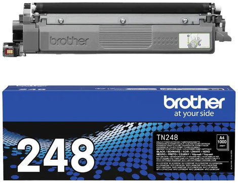 Brother Toner TN-248BK Eredeti Fekete 1000 oldal TN248BK 5. kép