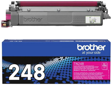 Brother Toner TN-248M Eredeti Bíbor 1000 oldal TN248M 5. kép