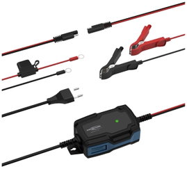 Ansmann BC 6-12V / 1 A 1001-0142 Autós töltőkészülék, Műhely töltőkészülék, Automatikus töltő, Akkuf