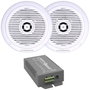 Lyndahl LYNCS180IPS2 2 utas beépíthető hangszóró készlet 120 W 4 Ω Fehér 1 készlet bélyegkép