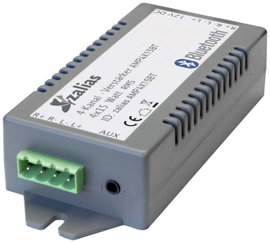 Lyndahl AMP4X15BT Sztereo erősítő 4 x 30 W Szürke Bluetooth®