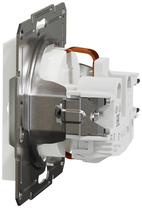 Schneider Electric Csatlakozó aljzat Asfora Fehér (RAL 9003) EPH2970121D 10. kép