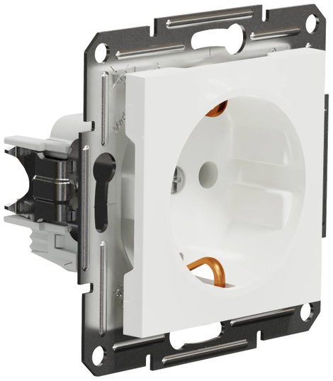 Schneider Electric Csatlakozó aljzat Asfora Fehér (RAL 9003) EPH2970121D 12. kép