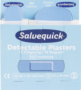 Salvequick 1009736 Utántöltő gipszcsíkok észlelhetők