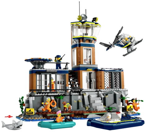 LEGO® CITY 60419 Rendőrőrs a Börtönszigeten 2. kép