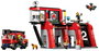 LEGO® CITY 60414 Tűzoltószertár forgótányéros létrás járművel 2. bélyegkép